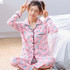 Gadpat Women Autumn Winter Pajamas Soft Comfortable Printing Home Suit Women Cotton Pyjama Sleepwear Plus Size Pajamas Woman