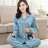 Gadpat Plus Size Pajamas Sets Home Clothes Bust 96-112cm Nightwear Sleepwear Pajamas Women Female Pajama Cotton Pajamas