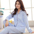 Gadpat Plus Size Pajamas Sets Home Clothes Bust 96-112cm Nightwear Sleepwear Pajamas Women Female Pajama Cotton Pajamas