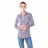 Vintage Women Shirts Long Sleeves Cotton Blouses Turn Down Collar Floral Shirts Blusas Femininas Fashion Women Shirt Tops