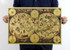 Vintage Poster Constellation Diagram Astrology Tarot Retro Nostalgia Star Map Kraft Paper Posters Adornment Picture Wall Sticker
