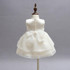 Vintage Lace Baby Girl Wedding Pageant Dress Infant Princess Little Girls 1 Year Birthday Party Dress Newborn Christening Gowns