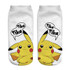 % New Arrival Kawaii Harajuku Pokemon Pikachu Socks 3D Printed Cartoon Women's Low Cut Ankle Socks Novelty Casual Socks Meias D