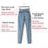 BiSHE Denim Boyfriend Jeans for Women Harem Pants Female Bottoms Blue Plus Size 2XL Loose Women Trousers High Waist Jeans Woman