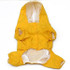 Hot Pet Dog Rain Coat Clothes Dog Puppy Casual Waterproof Jacket Costumes XS-XXL