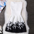 2017 New Vestido De Festa Women Summer Casual Print Dress Vintage Sexy Party Vestidos Slim Plus Size Ladies Maxi Boho Clothing