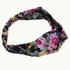 Hot Sales Hot Women Girl Elastic Turban Floral Twisted Knotted Headband Hair Band