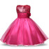 Flower Teenage Girl Dress For Wedding Party Kids Costume Children Clothing Girl Bridesmaid Ball Gown Tulle Clothes For Girls 12T