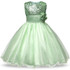 Flower Teenage Girl Dress For Wedding Party Kids Costume Children Clothing Girl Bridesmaid Ball Gown Tulle Clothes For Girls 12T