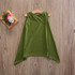 NSummer 2017 New Baby Girls Kid Summer Pure Color Sundress Sleeveless Irregular Short Vest Dress Clothes 2-7Y