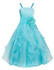 iEFiEL Kids White Flower Girls Dress Floor Length Pageant Wedding Party Formal Occassion Sleeveless Girls Flower Tulle Dresses
