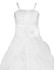 iEFiEL Kids White Flower Girls Dress Floor Length Pageant Wedding Party Formal Occassion Sleeveless Girls Flower Tulle Dresses