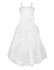 iEFiEL Kids White Flower Girls Dress Floor Length Pageant Wedding Party Formal Occassion Sleeveless Girls Flower Tulle Dresses