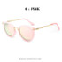 Fashion Vintage Round Sunglasses Women Brand Design Sunglasses Eyeglasses Alloy Legs Shades Lunettes de soleil LM027