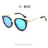 Fashion Vintage Round Sunglasses Women Brand Design Sunglasses Eyeglasses Alloy Legs Shades Lunettes de soleil LM027