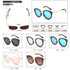 Fashion Vintage Round Sunglasses Women Brand Design Sunglasses Eyeglasses Alloy Legs Shades Lunettes de soleil LM027