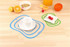 High quality Cutting board Portable Plastic Chopping Block Non-slip Frosted Antibacteria Vegetable Meat tabla de cortar cocina