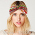 Boho Bow Knot Headbands for Women Elastic Flower Turban Headband Yoga Sport Headwrap Hairband Headwear Girls Hair Accessories