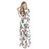 Bohemian Maternity Dress Floral Printed Dresses For Pregnant Women Long Three Quarter Sleeve Loose Maxi Dress Vestidos Boho 3XL
