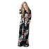 Bohemian Maternity Dress Floral Printed Dresses For Pregnant Women Long Three Quarter Sleeve Loose Maxi Dress Vestidos Boho 3XL