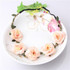 Bohemia Handmade Floral Headband Women Flower Crown Wedding Garland Hair Accessories Girls Flower Hairband Bridal Headdress