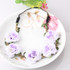Bohemia Handmade Floral Headband Women Flower Crown Wedding Garland Hair Accessories Girls Flower Hairband Bridal Headdress