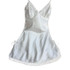 Oioninos Women Sexy Silk Satin Night Dress Sleeveless Nighties V-neck Nightgown Nightdress Lace Sleepwear Nightwear For Ladies