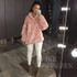 Warm Women Oversize Hoodies Sweatshirts Autumn Winter Solid Color Fleece Long Sleeve Loose Pullover