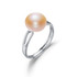 Pearl Jewelry,Natural Freshwater Pearl rings, real wedding pearl rings for women,925 silver ring as gift