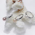 Pearl Jewelry,Natural Freshwater Pearl rings, real wedding pearl rings for women,925 silver ring as gift