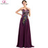 Peacock Bridesmaid Dresses Grace Karin Dresses 2017 Plus Size Blue Apricot Bridesmaid Dresses Long Wedding Party Dress