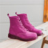 2017 Winter Shoes women ankle boots Genuine Leather Martin boots women motocross boots lace-up platform boots botas femininas