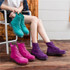 2017 Winter Shoes women ankle boots Genuine Leather Martin boots women motocross boots lace-up platform boots botas femininas