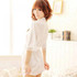 New Sexy Women Satin Lace Robe Sleepwear Lingerie Nightdress G-string Nightwear