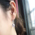 Freshwater natural Pearl earrings, Pearl with 925 Sterling Silver trendy earrings,Birthday gift Jewelry Women fashion earrings