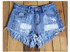 Fashion Denim High Waist Jean Woman Mini Womens Shorts Sexy Women Rivet Tight Hot  Casual Short Jeans Feminino Hotpants