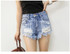 Fashion Denim High Waist Jean Woman Mini Womens Shorts Sexy Women Rivet Tight Hot  Casual Short Jeans Feminino Hotpants
