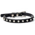 Factory Price! Pet Suede PU Leather Crystal Rhinestone Dog Puppy Cat Collar Necklace XS S M