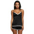 Ekouaer Women Clothes for Summer Shorts Sets V-Neck Sleepwear Satin Pajama women's Pajamas Spaghetti Strap Lace Sexy Pajama Set