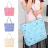 Ocean Wind Canvas Handbag Preppy School Bag for Girls Women's Handbags Cute Bags