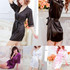 new Women's Sexy Lingerie Lace Dress Underwear Black Babydoll Sleepwear+G-string Hot
