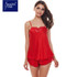 Burvogue Women New Spaghetti Strap Lace Pajamas Sexy Pajama Sets Deep V Camisole Satin Pajamas Shorts Set Sleepwear Nightdress