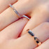 18K Rose Gold Round Natural Diamond Couple Ring