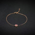18K Gold Vintage Natural Ruby Sapphire Emerald Gemstone Diamond Bracelet