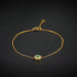 18K Gold Vintage Natural Ruby Sapphire Emerald Gemstone Diamond Bracelet