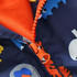 Boys Hooded Zipper Cartoon Animal Word Printed Jacket Boys Wholesale