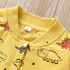 Baby Cute Cartoon Dino Printed Long Sleeve Rompers