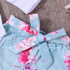 Baby Girls Long Sleeve Floral Printed Romper & Pants & Headband