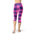 Women's Buffalo Plaid Capri Leggings