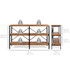 3-Tier Industrial Hallway Console Table for Living Room, Entry Way - 55in